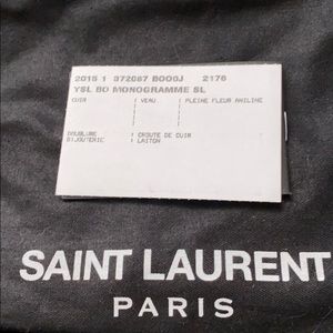 Yves Saint Laurent | Bags | Authentic Ysl Bo Monogramme Sl | Poshmark